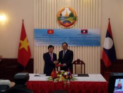 Tập đoàn Dầu khí Việt Nam tham gia tháp tùng Đoàn công tác của Phó Thủ tướng Trịnh Đình Dũng tại Lào