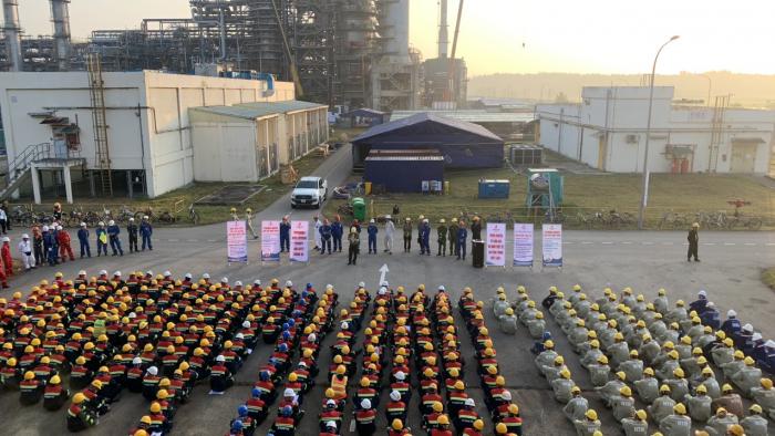 5th maintenance of Dung Quat Oil Refinery